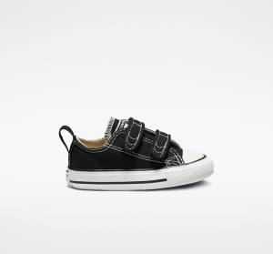 Kids' Converse Chuck Taylor All Star Easy-On Low Tops Shoes Black | CV-186GAK