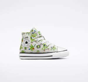 Kids' Converse Chuck Taylor All Star Easy-On Creatures High Tops Shoes Black | CV-439ALK