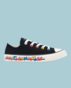 Kids' Converse Chuck Taylor All Star My Story Low Tops Shoes Black | CV-648TXR