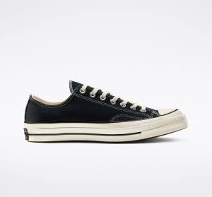 Men's Converse Chuck 70 Low Tops Shoes Black | CV-957XCQ