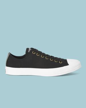 Men's Converse Chuck Taylor All Star Clean N Preme Low Tops Shoes Black | CV-650LIC