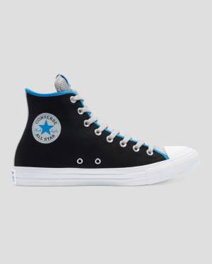 Men's Converse Chuck Taylor All Star Digital Terrain High Tops Shoes Black | CV-357IQP