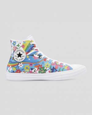 Men's Converse Chuck Taylor All Star Pride High Tops Shoes Multicolor | CV-248ATZ