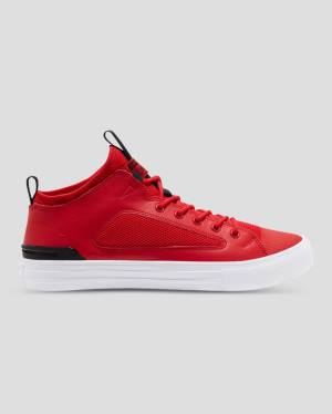 Men's Converse Chuck Taylor All Star Ultra Final Club Low Tops Shoes Red | CV-713XUC