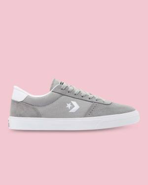 Women's Converse Boulevard Low Tops Shoes Grey | CV-405DVB