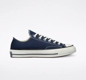 Women's Converse Chuck 70 Low Tops Shoes Obsidian / Black | CV-058UYM