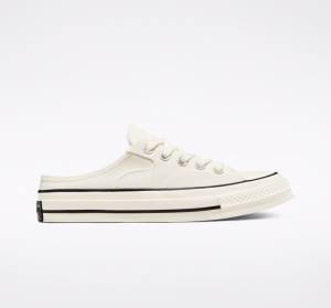 Women's Converse Chuck 70 Mule Low Tops Shoes Black | CV-327NTS