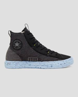 Women's Converse Chuck Taylor All Star Crater High Tops Shoes Black | CV-813YPA