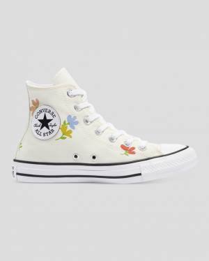 Women's Converse Chuck Taylor All Star Garden Party High Tops Shoes Beige | CV-461RXQ