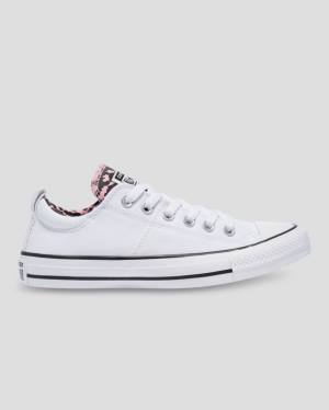 Women's Converse Chuck Taylor All Star Madison Low Tops Shoes White | CV-290XTZ