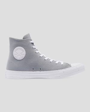 Women's Converse Chuck Taylor All Star Renew Knit High Tops Shoes Grey | CV-852BCP