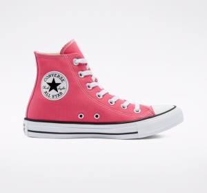 Women's Converse Chuck Taylor All Star Seasonal Color High Tops Shoes Pink | CV-290HFQ