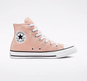 Women's Converse Chuck Taylor All Star Seasonal Color High Tops Shoes Pink | CV-372WLK