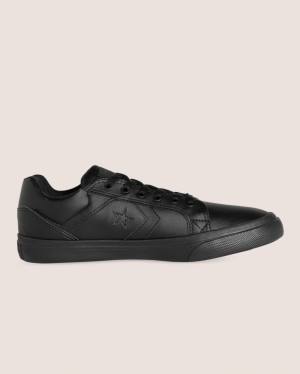 Women's Converse Distrito Low Tops Shoes Black | CV-380ZXK