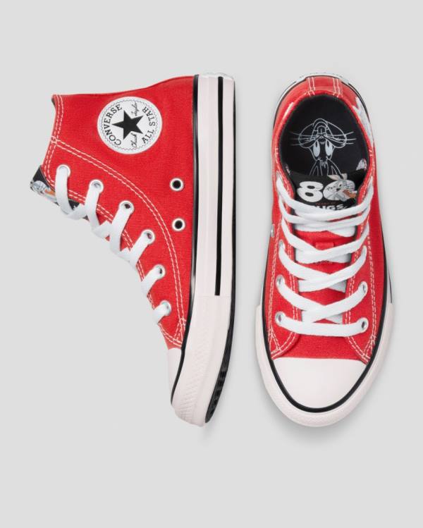 Kids' Converse Bugs Bunny Chuck Taylor All Star High Tops Shoes Red | CV-381GBI