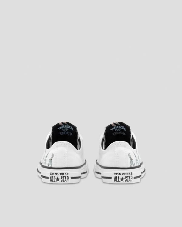 Kids' Converse Bugs Bunny Chuck Taylor All Star Low Tops Shoes White | CV-502XJT