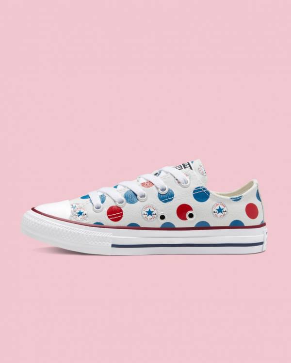 Kids' Converse Chuck Taylor All Star Chuck Day Low Tops Shoes White | CV-908UWZ