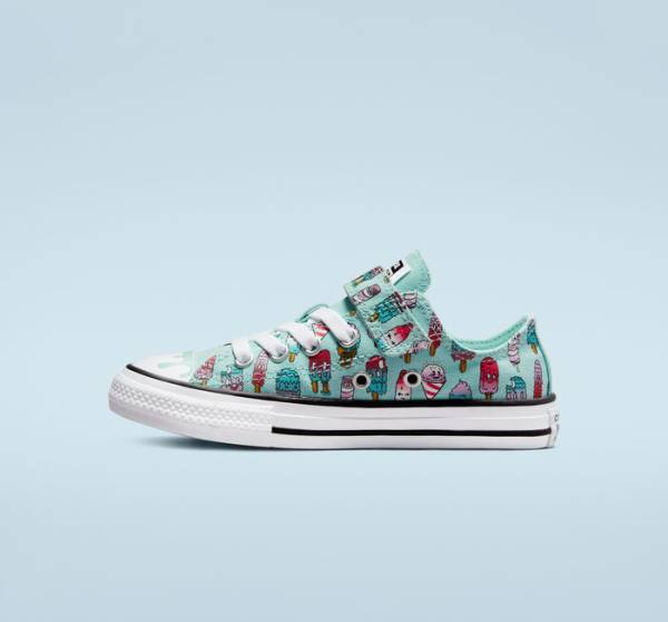 Kids' Converse Chuck Taylor All Star Easy-On Sweet Scoops Low Tops Shoes Pink | CV-297SNE