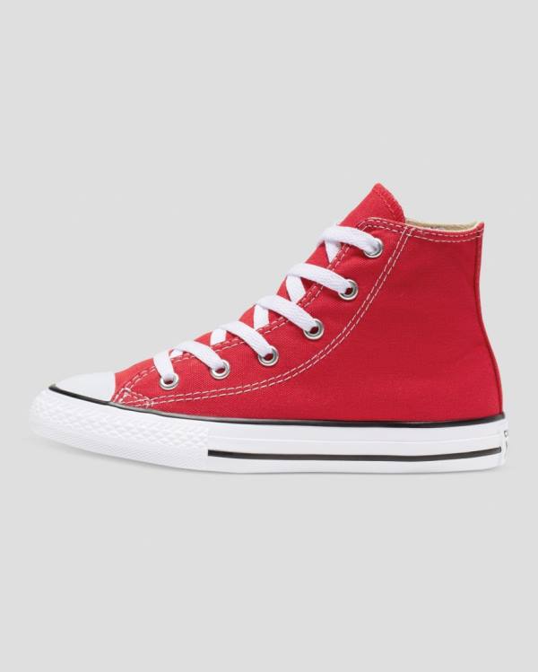 Kids' Converse Chuck Taylor All Star High Tops Shoes Red | CV-420BXI