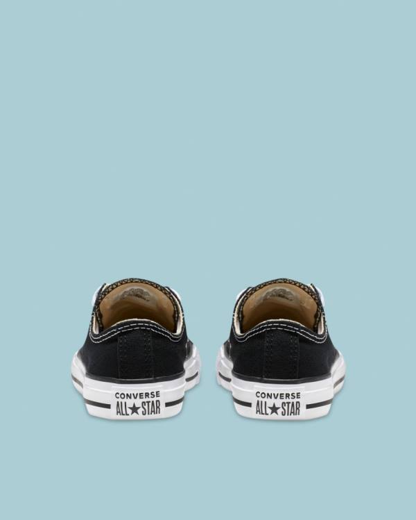 Kids' Converse Chuck Taylor All Star Low Tops Shoes Black | CV-124NBV