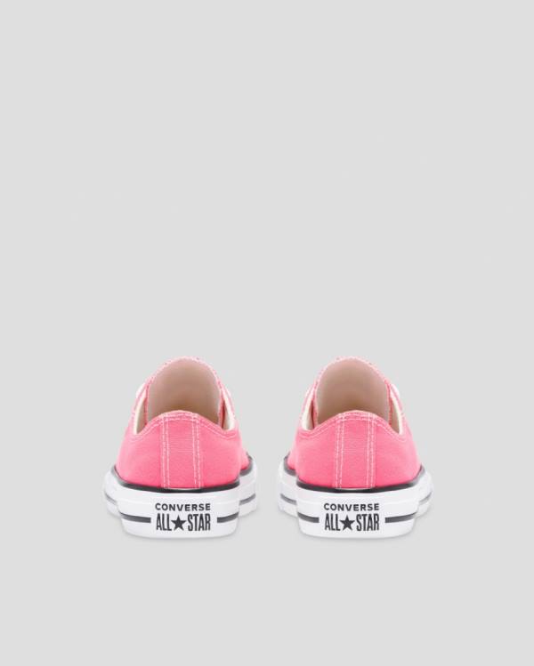 Kids' Converse Chuck Taylor All Star Seasonal Colour Low Tops Shoes Pink | CV-153XQW