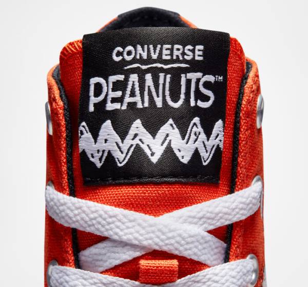 Kids' Converse Peanuts Chuck Taylor All Star High Tops Shoes Red / Black / White | CV-682SIU