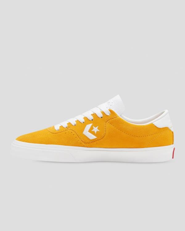 Men's Converse CONS Louie Lopez Pro Designed By Alexis Low Tops Shoes Orange | CV-639LPV