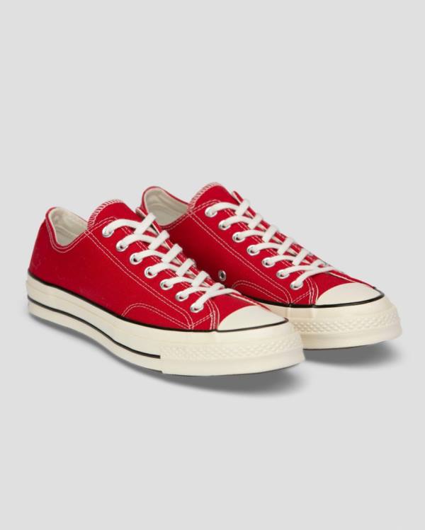 Men's Converse Chuck 70 Always On Low Tops Shoes Red | CV-396DRE