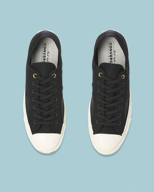 Men's Converse Chuck 70 Clean N Preme Low Tops Shoes Black | CV-192FUP