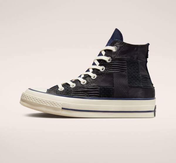 Men's Converse Chuck 70 It's Possible High Tops Shoes Black / Navy | CV-864YLF