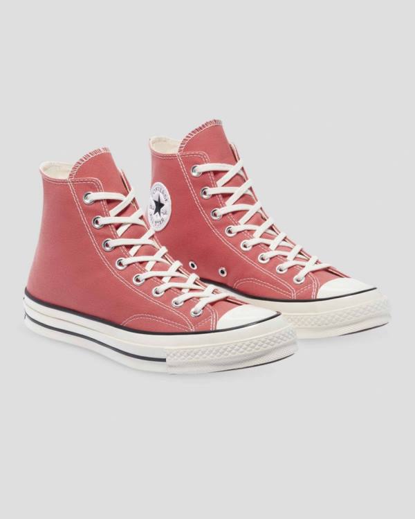 Men's Converse Chuck 70 Seasonal High Tops Shoes Pink | CV-870BJG