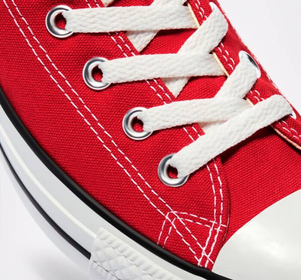 Men's Converse Chuck Taylor All Star Classic High Tops Shoes Red | CV-271DLY