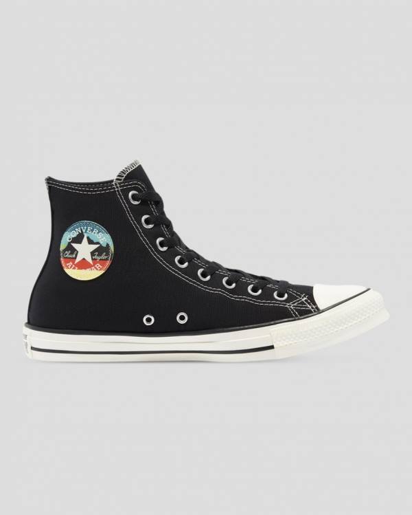 Men\'s Converse Chuck Taylor All Star National Parks Patch High Tops Shoes Black | CV-730UNW