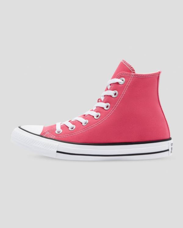 Men's Converse Chuck Taylor All Star Seasonal Colour High Tops Shoes Pink | CV-725DPG