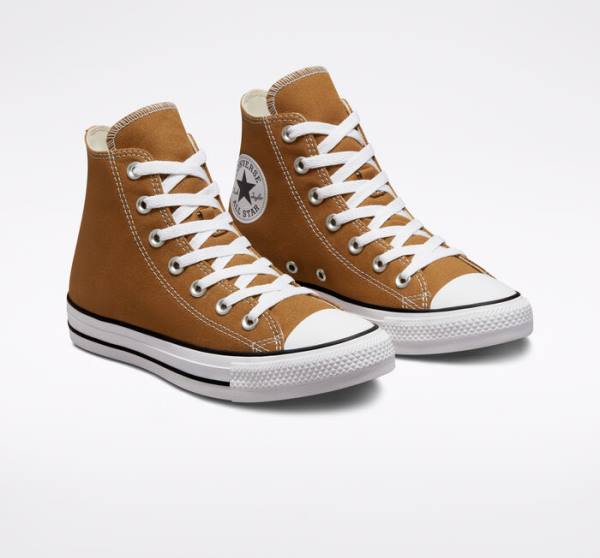 Men's Converse Chuck Taylor All Star Seasonal Color High Tops Shoes White / Black | CV-751SAL