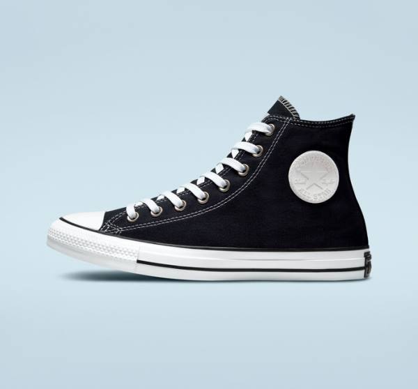 Men's Converse Chuck Taylor All Star Translucent Barcode High Tops Shoes Black / White | CV-235TLH