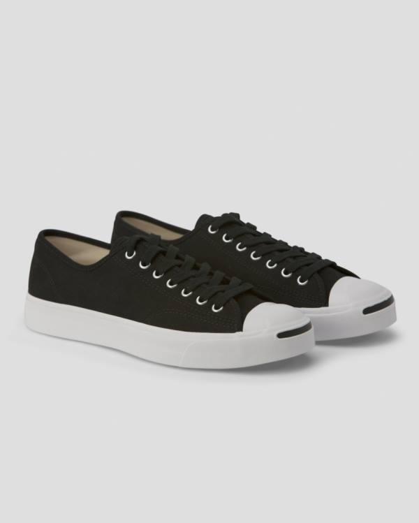 Men's Converse Jack Purcell First In Class Low Tops Shoes Black | CV-427QKC