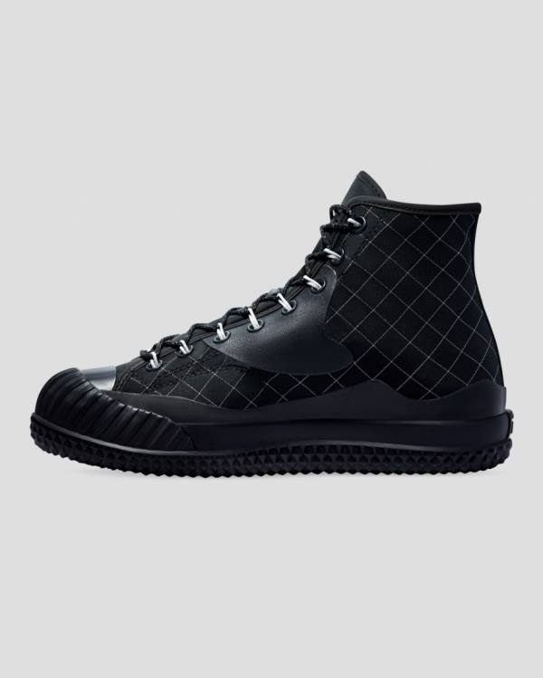 Men's Converse Slam Jam Bosey MC High Tops Shoes Black | CV-310NMX