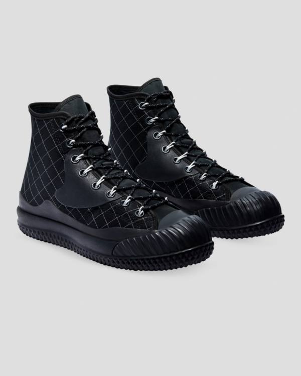 Men's Converse Slam Jam Bosey MC High Tops Shoes Black | CV-310NMX