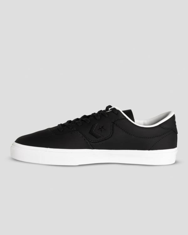 Women's Converse CONS Louie Lopez Pro Leather Low Tops Shoes Black | CV-861XOY