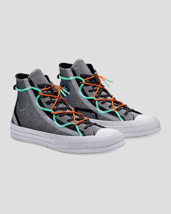 Women's Converse Chuck 70 Morphlon High Tops Shoes Grey | CV-254SCL