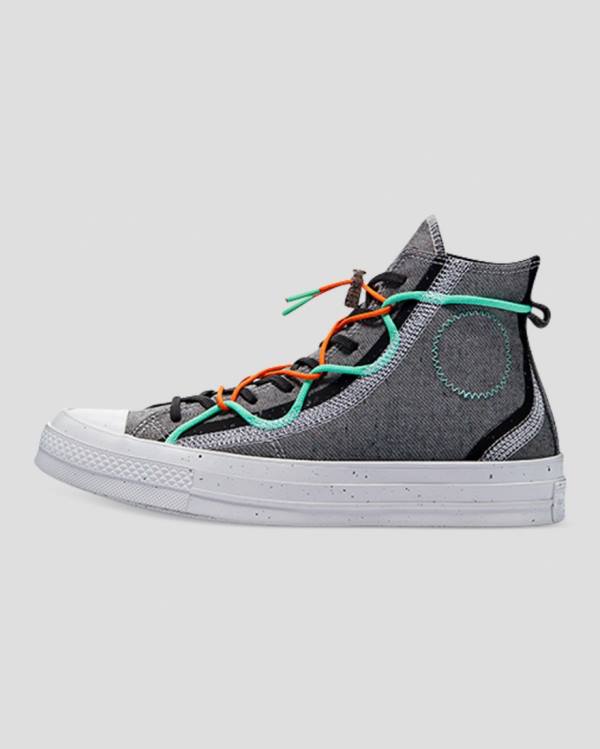 Women's Converse Chuck 70 Morphlon High Tops Shoes Grey | CV-254SCL