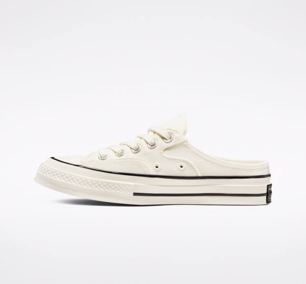 Women's Converse Chuck 70 Mule Low Tops Shoes Black | CV-327NTS