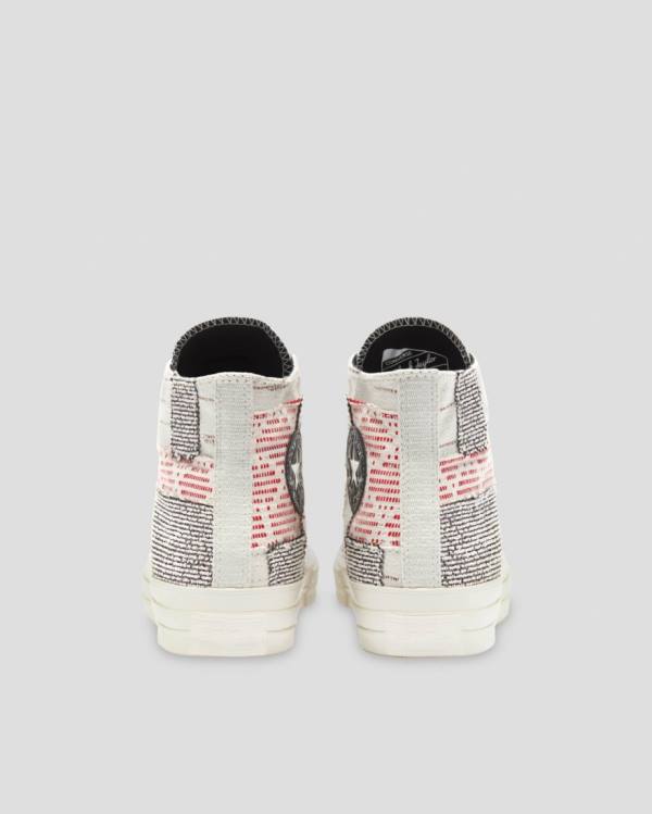 Women's Converse Chuck 70 Patchwork High Tops Shoes Pink Grey | CV-974XIG