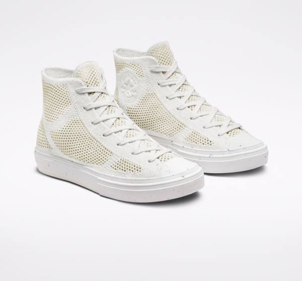 Women's Converse Chuck 70 Renew Redux High Tops Shoes White / Mango | CV-065PWM