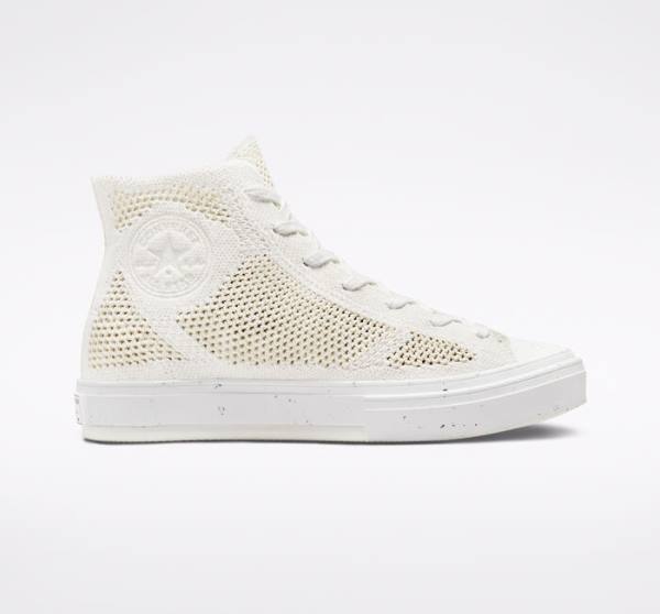 Women\'s Converse Chuck 70 Renew Redux High Tops Shoes White / Mango | CV-065PWM