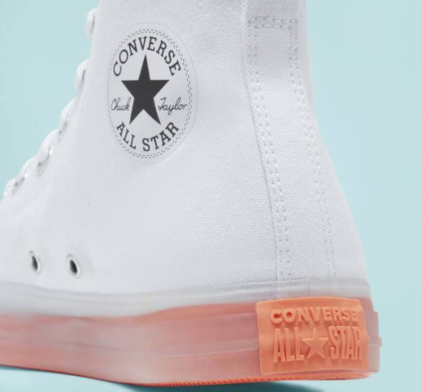 Women's Converse Chuck Taylor All Star CX High Tops Shoes White / Mango | CV-371BCO