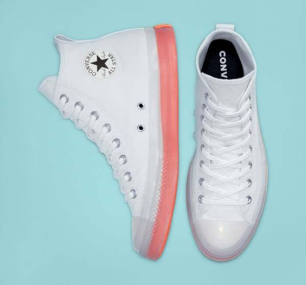 Women's Converse Chuck Taylor All Star CX High Tops Shoes White / Mango | CV-371BCO