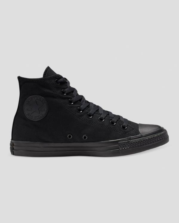 Women\'s Converse Chuck Taylor All Star Classic High Tops Shoes Black | CV-536YUR