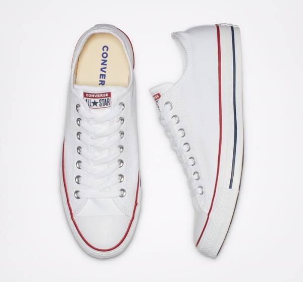 Women's Converse Chuck Taylor All Star Classic Low Tops Shoes White | CV-893YKU